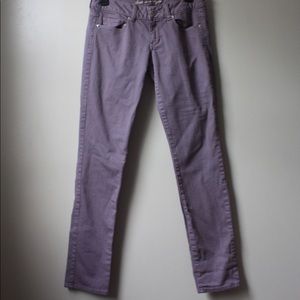 American Eagle purple jeans